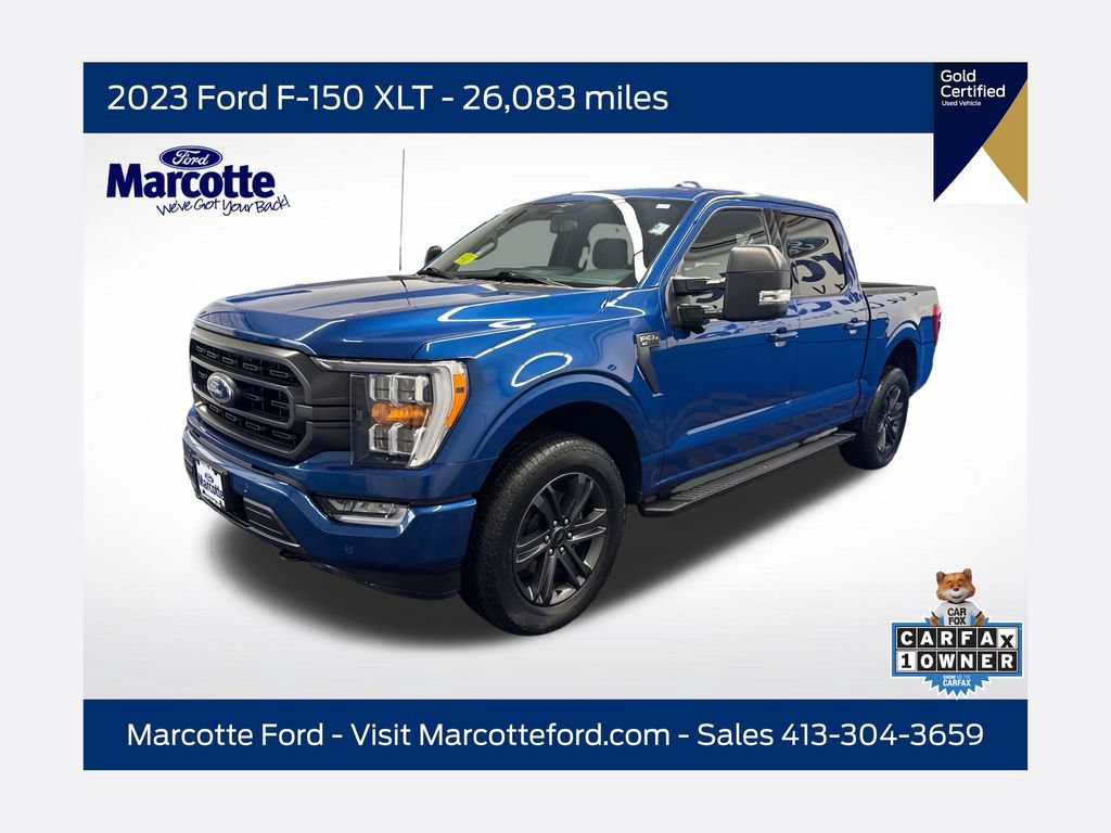 Certified 2023 Ford F150 XLT w/ Equipment Group 302A High AWD/4WD 360° Tour