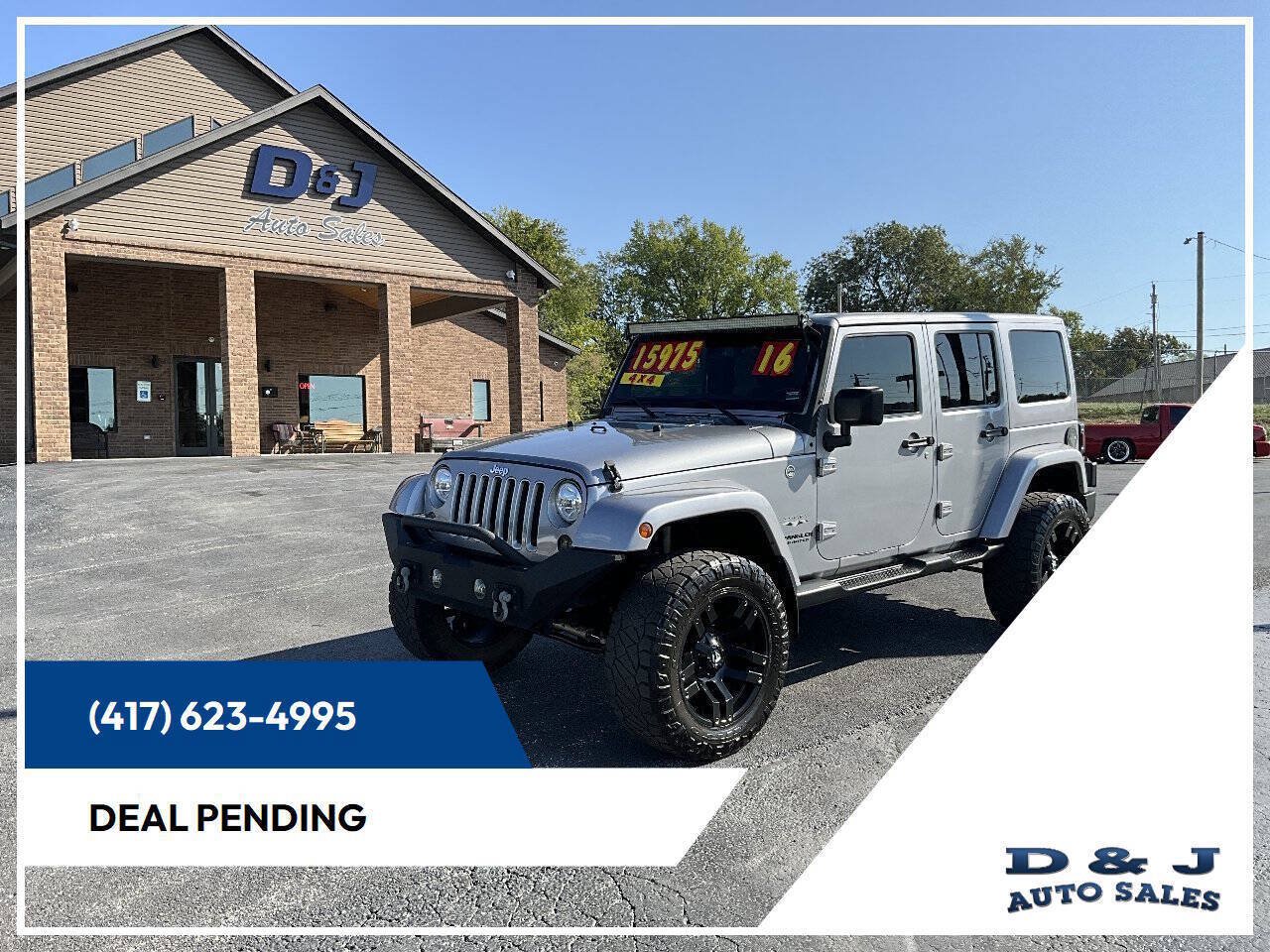 Used 2016 Jeep Wrangler Unlimited Sahara w/ Connectivity Group