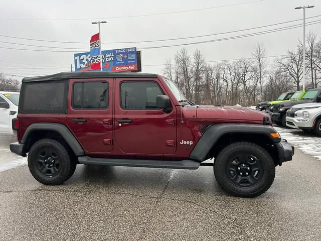 Used 2021 Jeep Wrangler Unlimited Sport AWD/4WD image 2