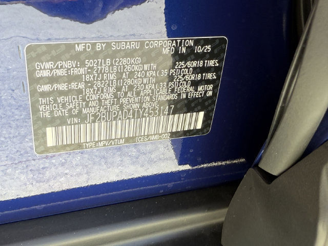 Used 2026 Subaru Outback Premium AWD/4WD image 26