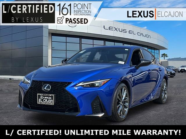 Certified 2025 Lexus IS 350 F Sport RWD image 1