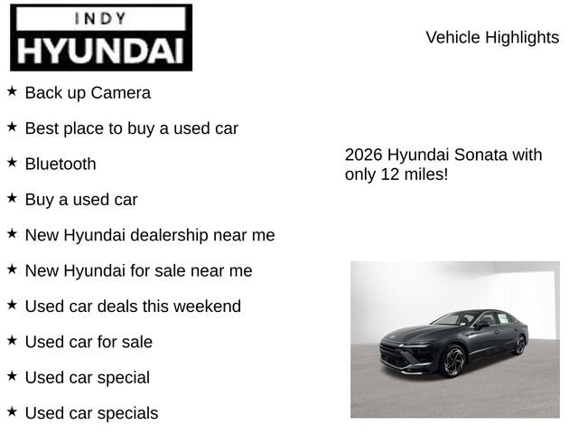New 2026 Hyundai Sonata SEL FWD image 7