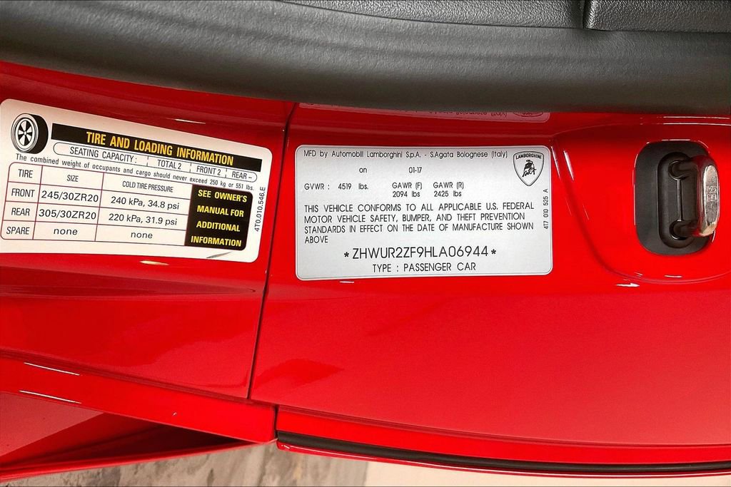 Used 2017 Lamborghini Huracan LP 580-2 image 34