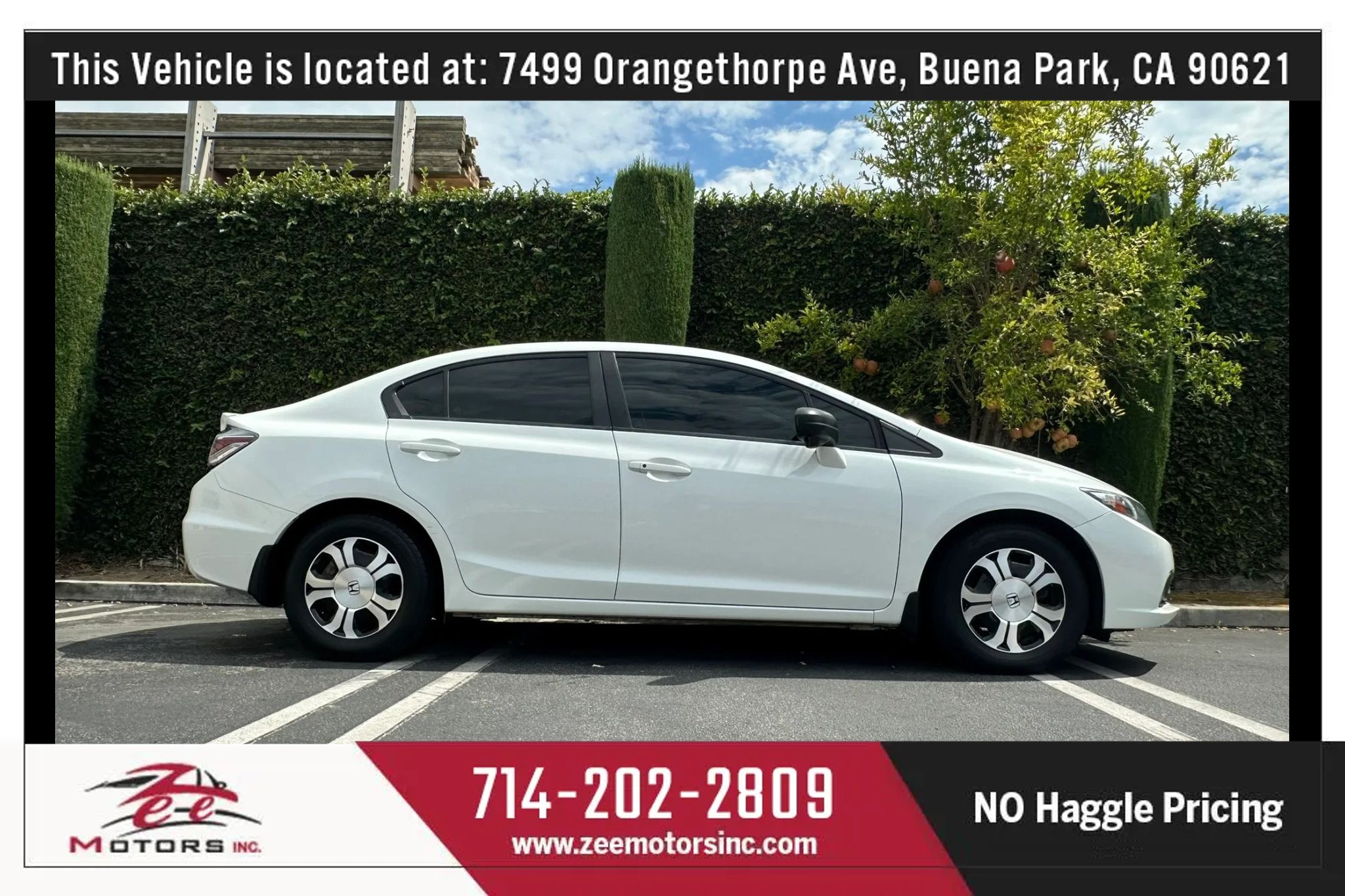 Used 2015 Honda Civic Hybrid Sedan image 6
