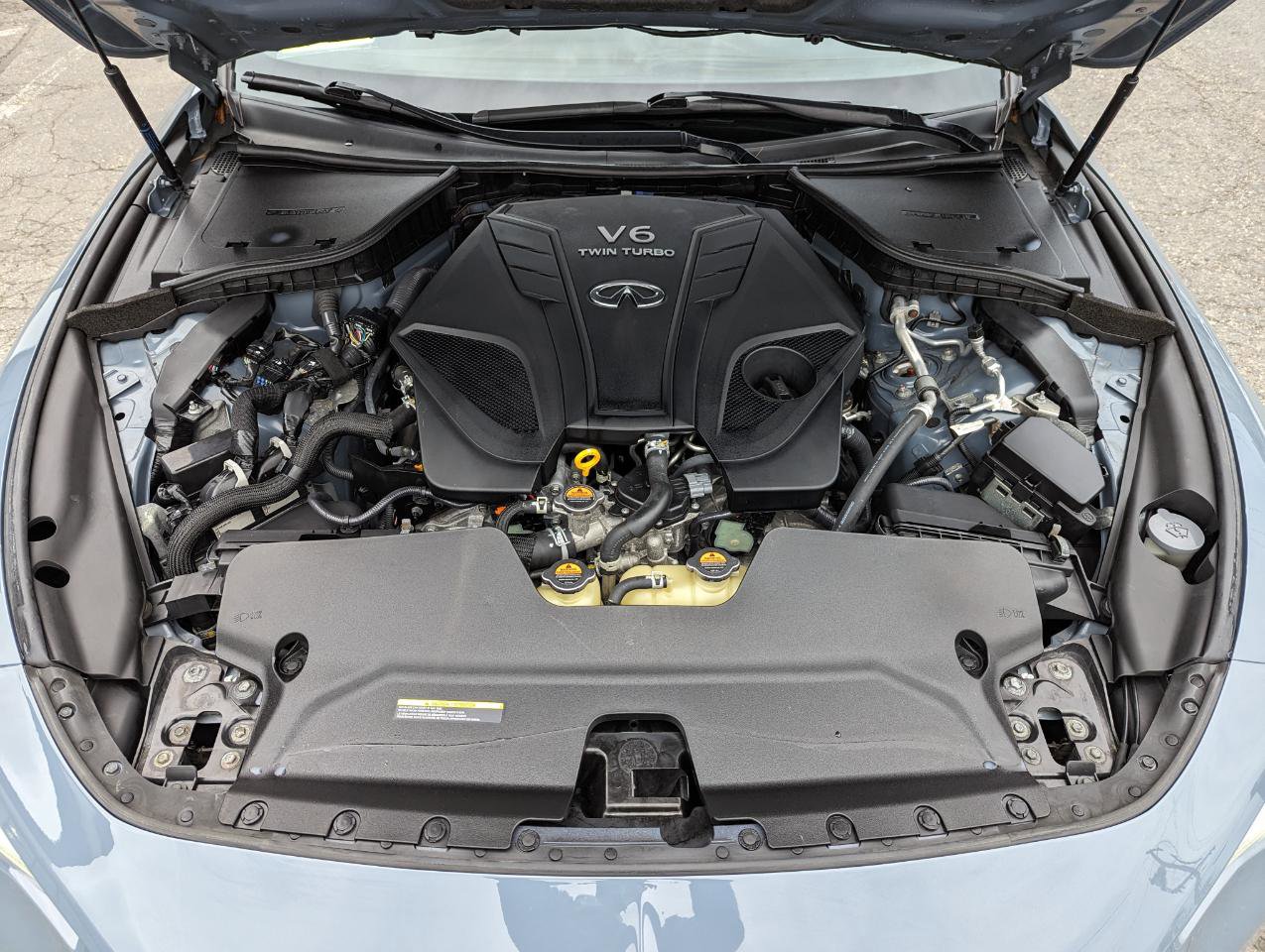 Used 2021 INFINITI Q60 Red Sport 400 w/ Cargo Package AWD/4WD image 37