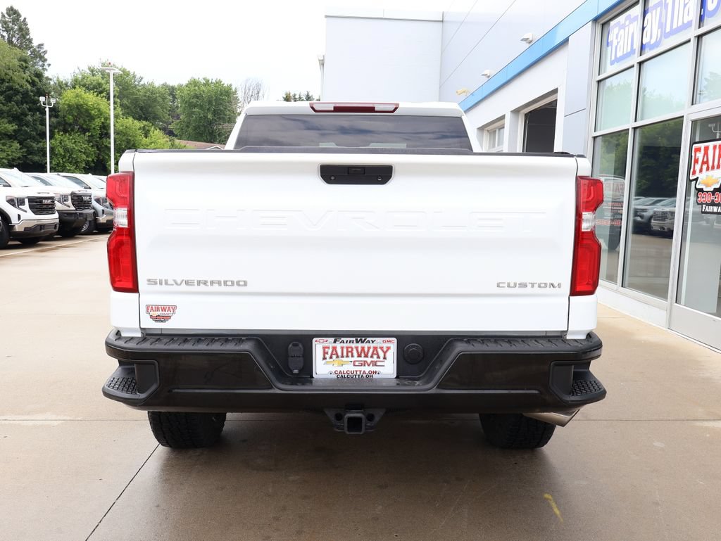 Certified 2021 Chevrolet Silverado 1500 Custom Trail Boss w/ Safety Confidence Package AWD/4WD image 9