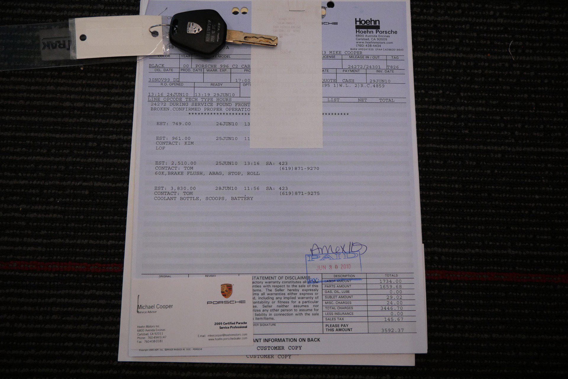 Used 2000 Porsche 911 Cabriolet image 46