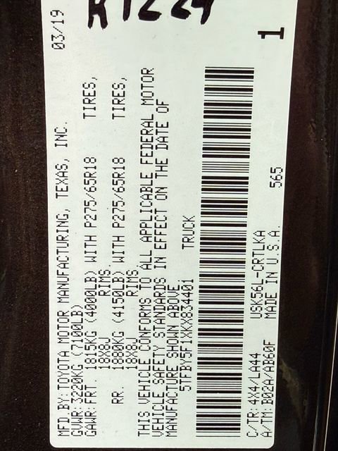 Used 2019 Toyota Tundra Limited w/ Limited Premium Package image 15