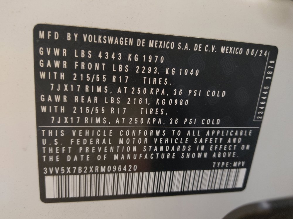 Used 2024 Volkswagen Taos S FWD image 33