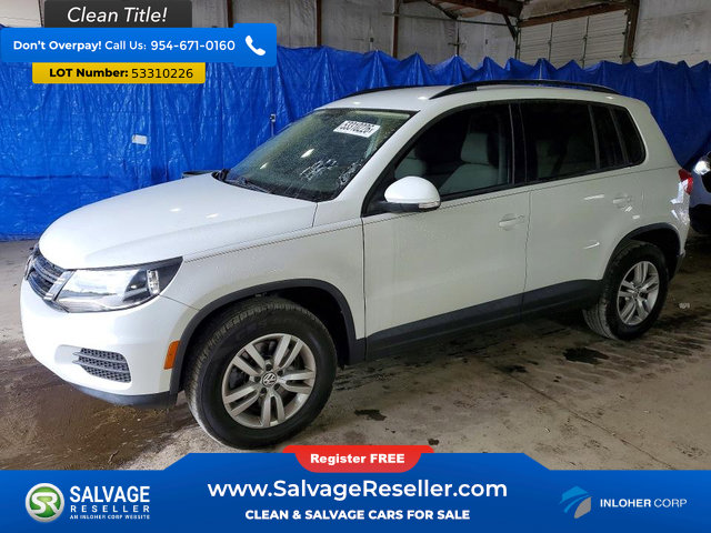 Used 2016 Volkswagen Tiguan S FWD image 1