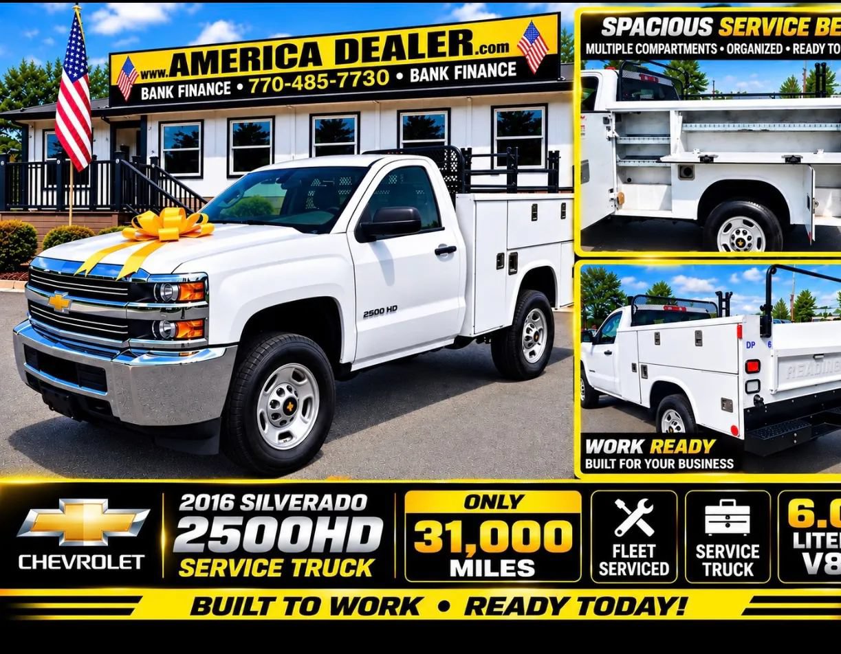 Used 2016 Chevrolet Silverado 2500 W/T
