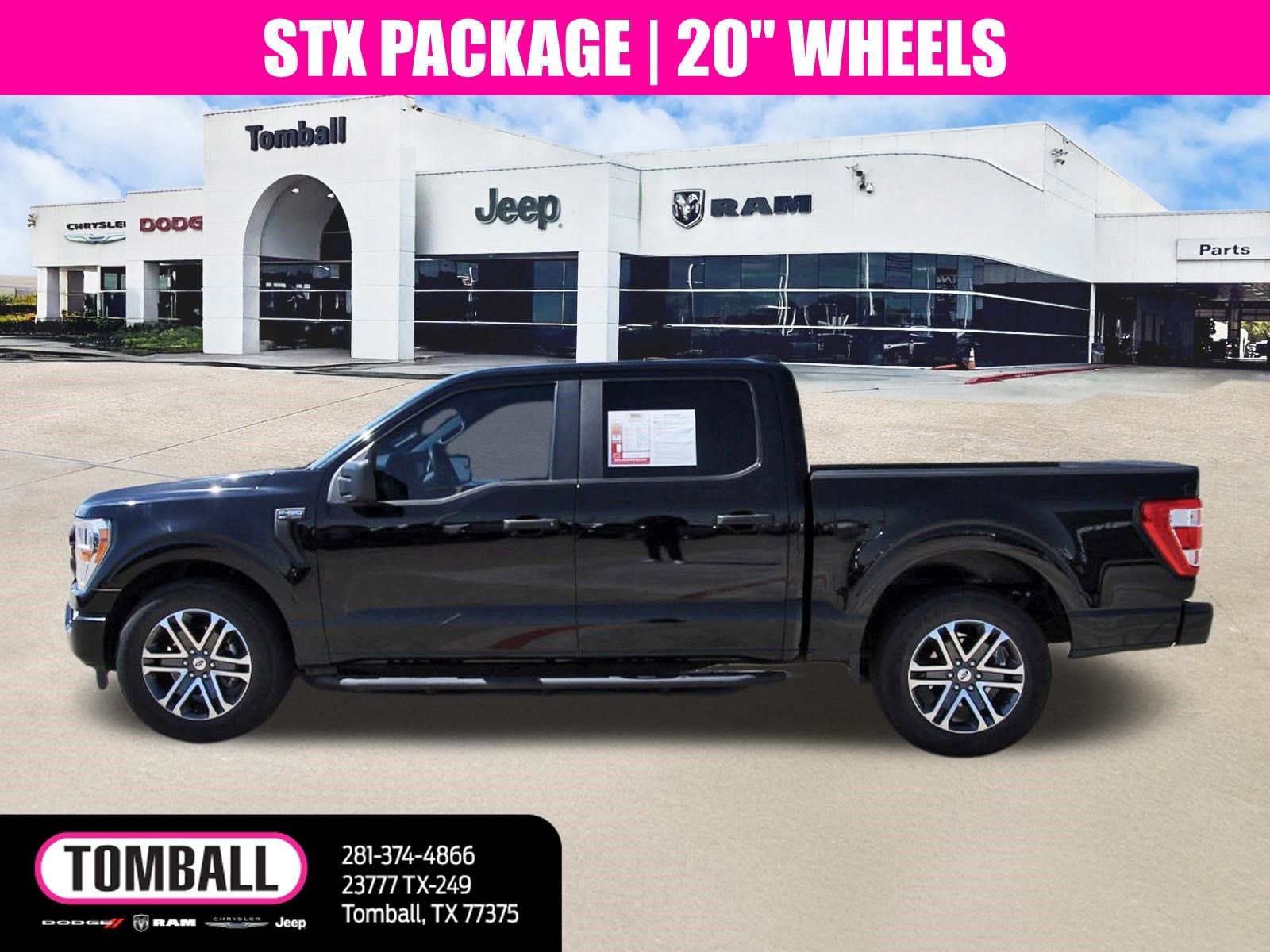 Used 2021 Ford F150 XL w/ STX Appearance Package RWD image 4