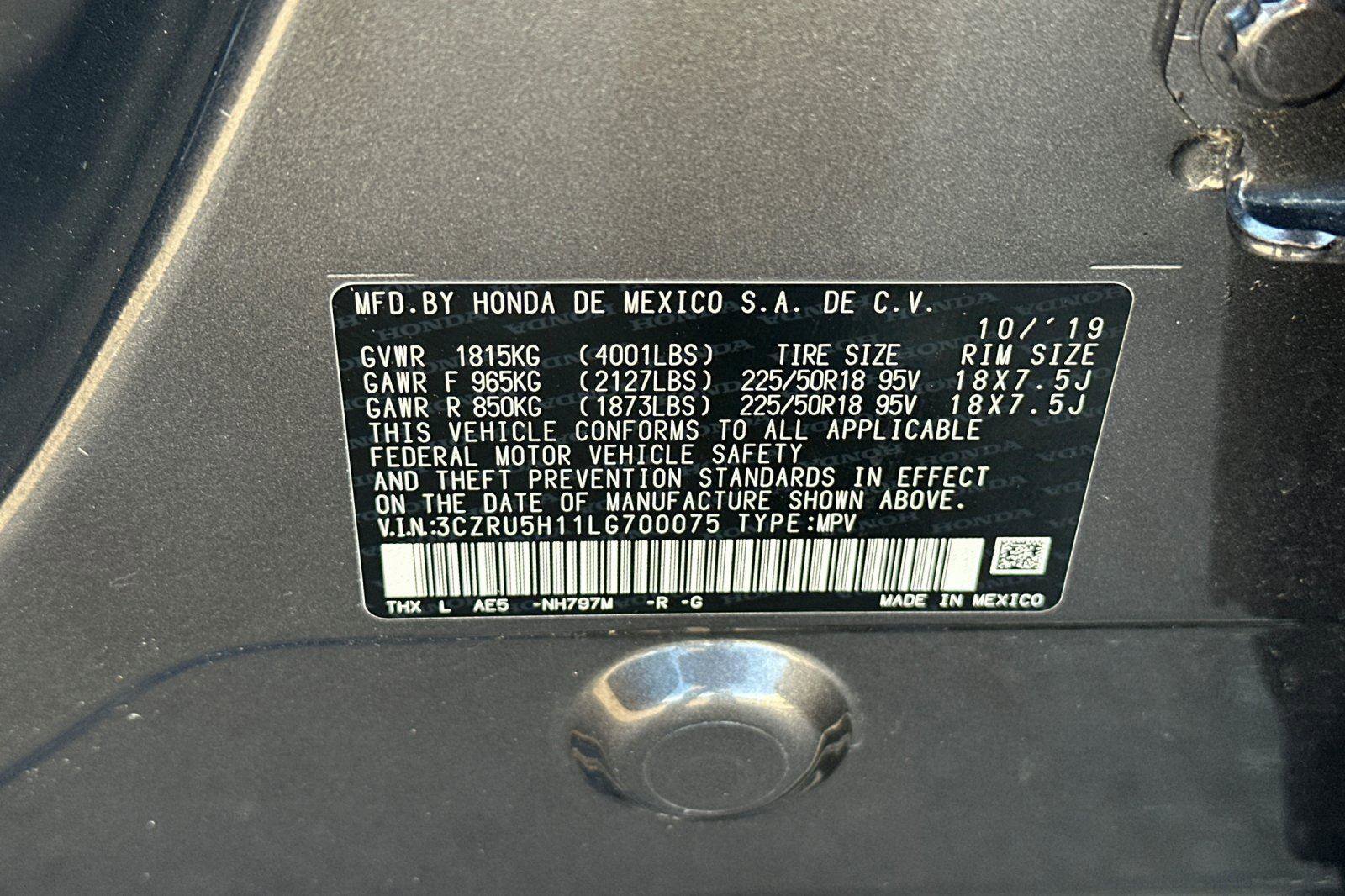 Used 2020 Honda HR-V Sport image 32