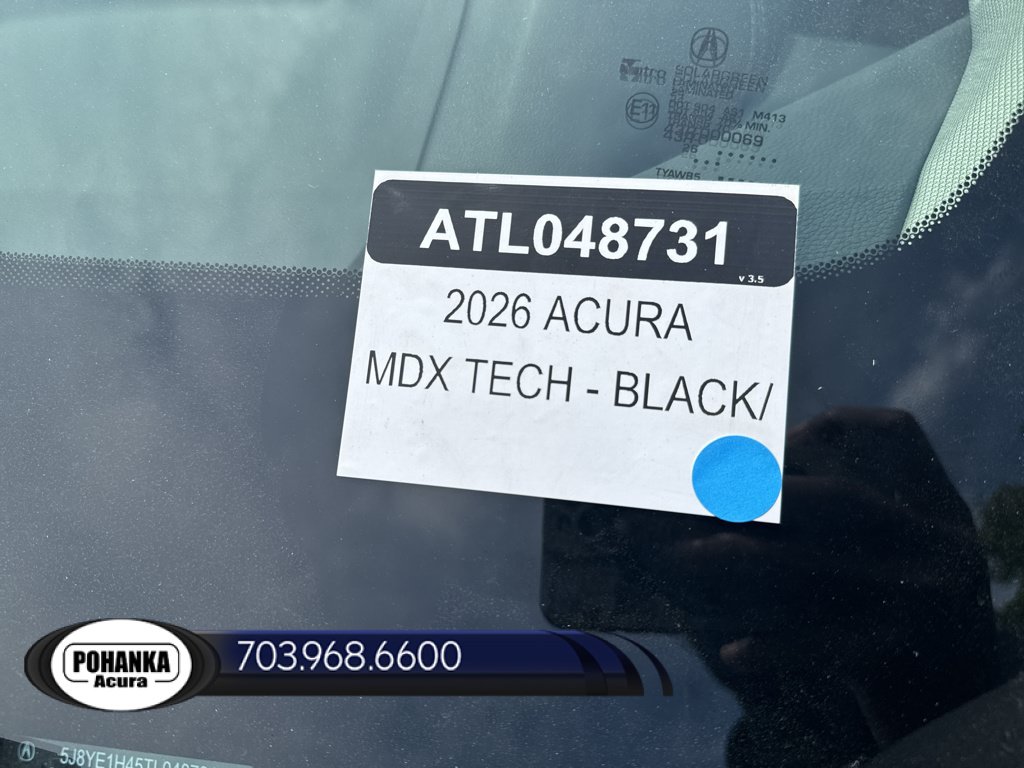 New 2026 Acura MDX w/ Technology Package AWD/4WD image 38