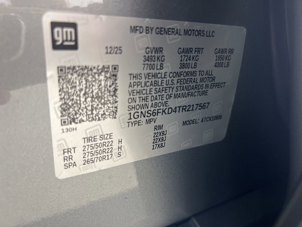 New 2026 Chevrolet Suburban Premier image 33