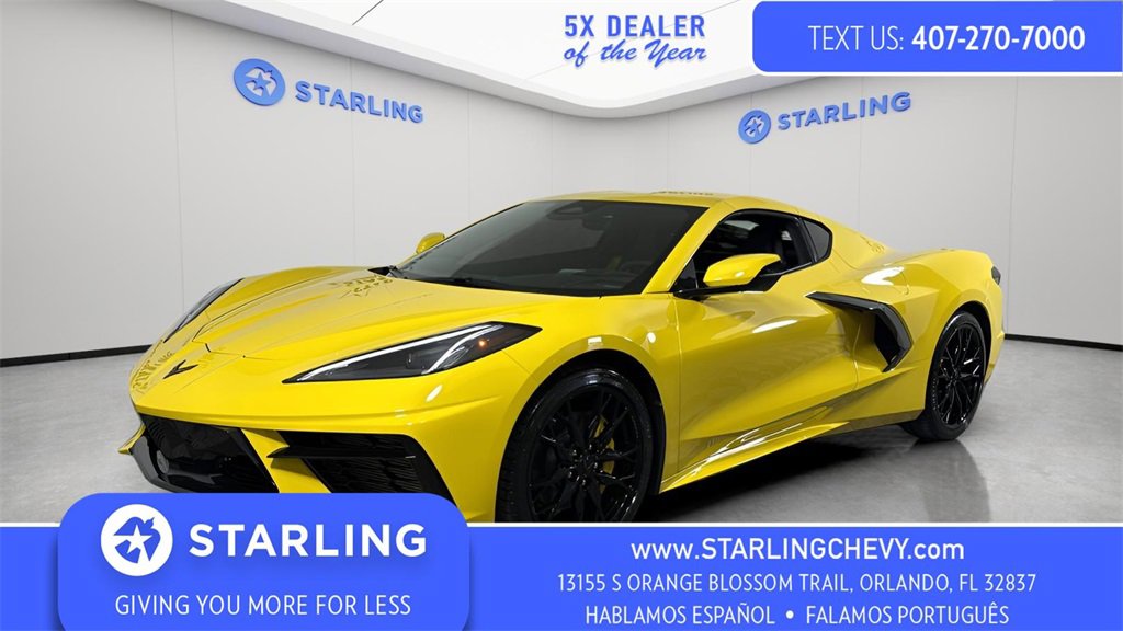 Certified 2026 Chevrolet Corvette Stingray Coupe w/ 1LT image 1