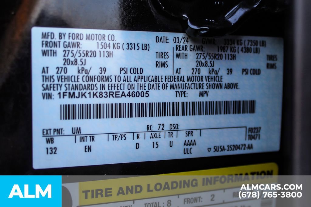 Used 2024 Ford Expedition Max Limited RWD image 42