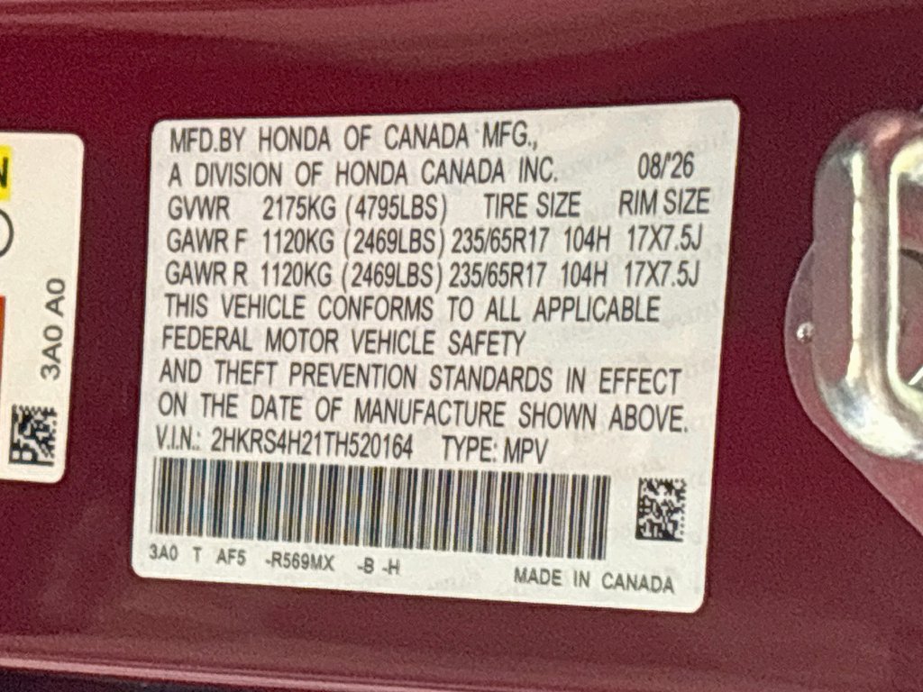 New 2026 Honda CR-V LX image 24