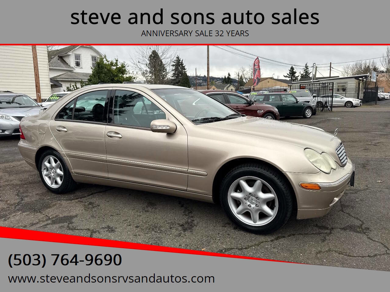 Used 2002 Mercedes-Benz C 240 Sedan image 1