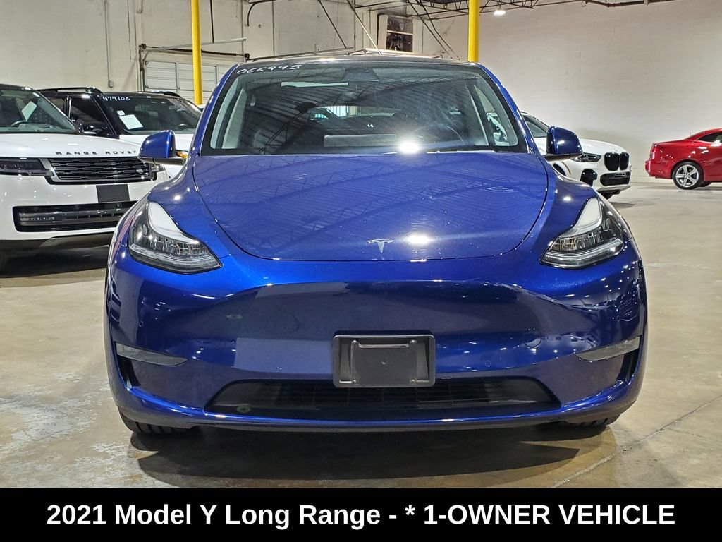 Used 2021 Tesla Model Y Long Range AWD/4WD image 2
