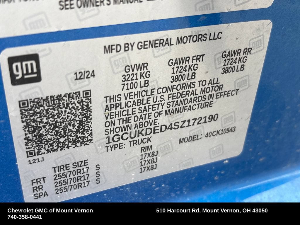 Used 2025 Chevrolet Silverado 1500 LT AWD/4WD image 30