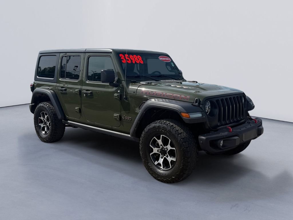 Used 2021 Jeep Wrangler Unlimited Rubicon AWD/4WD image 1