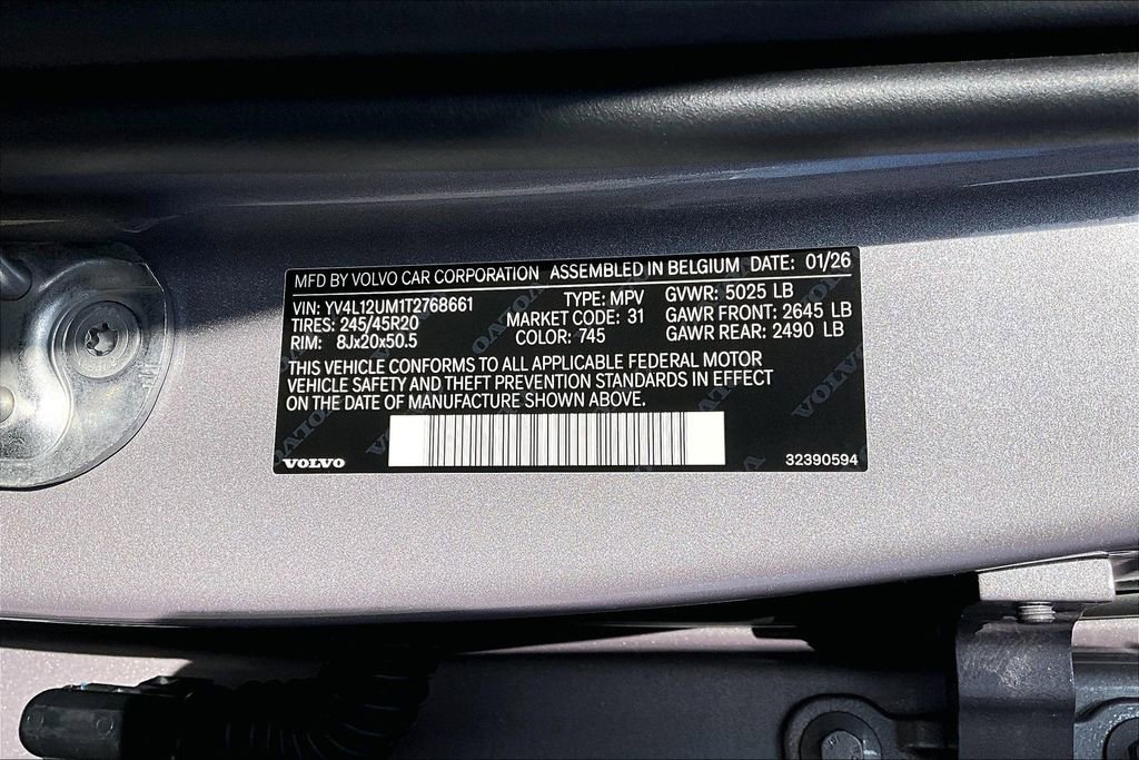 New 2026 Volvo XC40 B5 Ultra AWD/4WD image 33