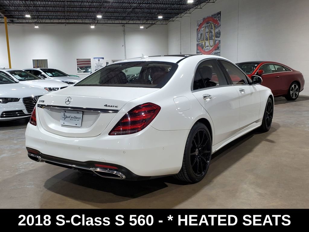 Used 2018 Mercedes-Benz S 560 4MATIC Sedan image 10