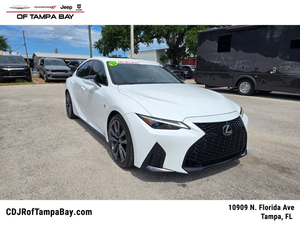 Used 2023 Lexus IS 350 F Sport w/ Navigation Package RWD image 1