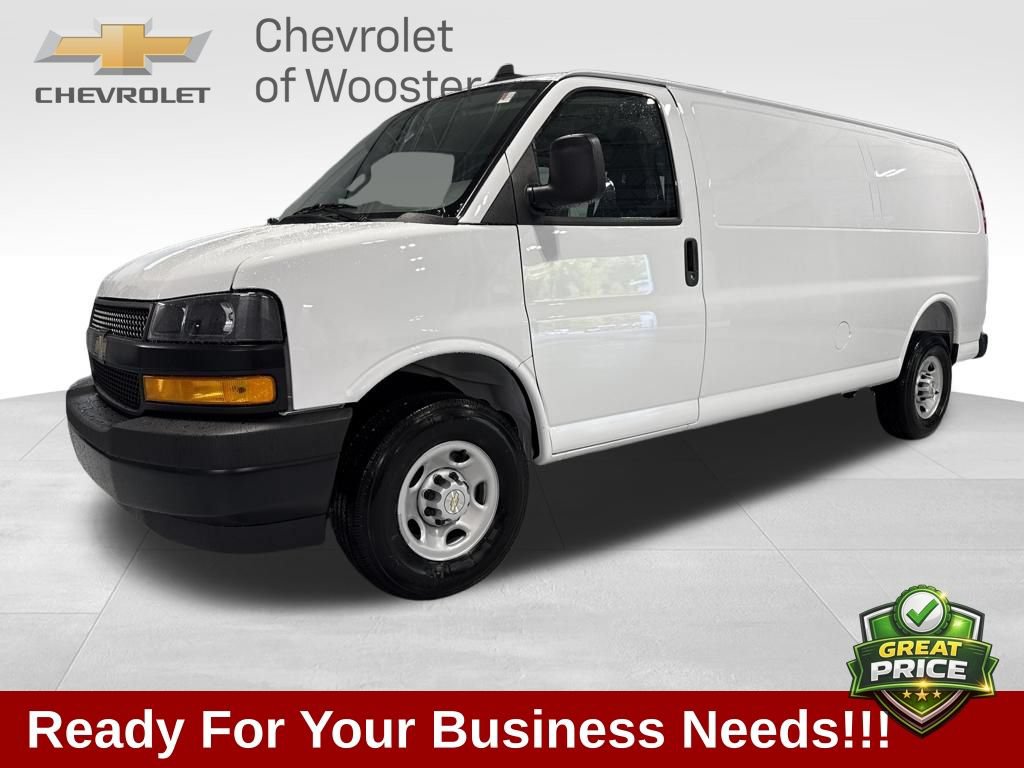 New 2025 Chevrolet Express 3500 Extended w/ Driver Convenience Package RWD image 1