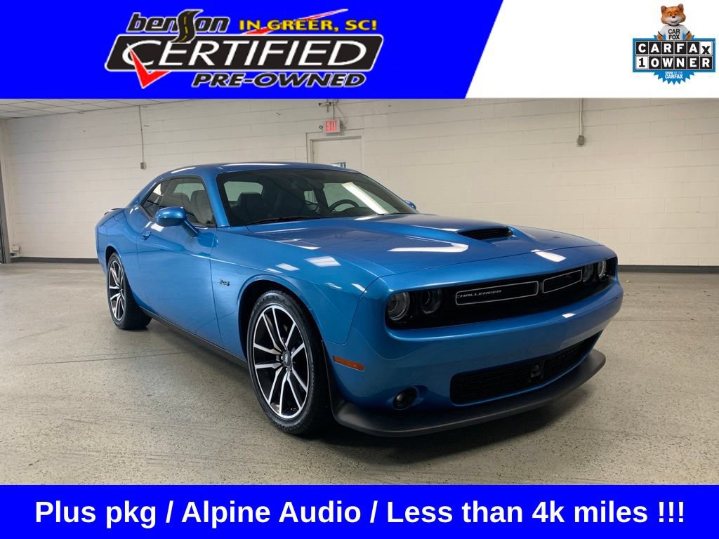 Certified 2023 Dodge Challenger R/T w/ Plus Package RWD image 1