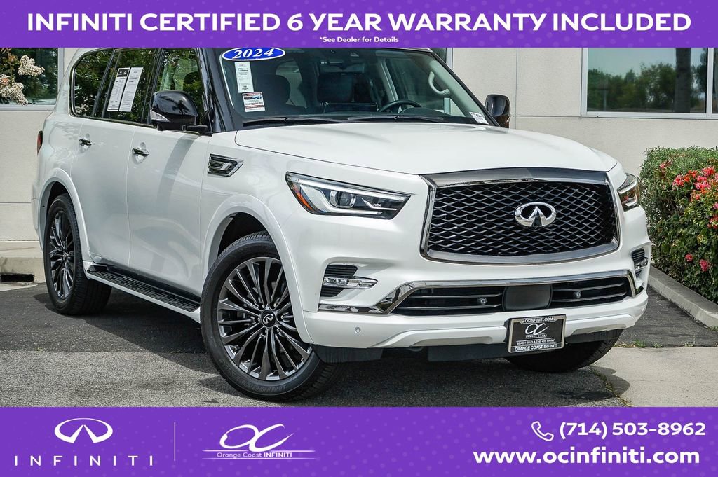 Certified 2024 INFINITI QX80 Premium Select w/ Cargo Package AWD/4WD image 1