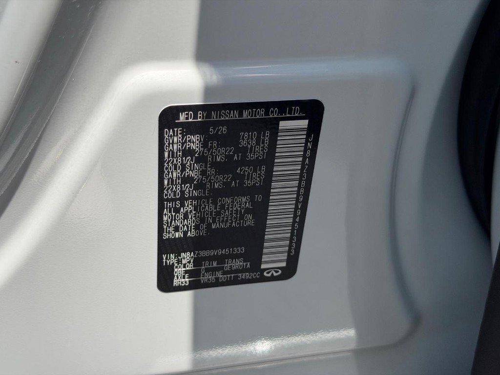 New 2027 INFINITI QX80 Luxe AWD/4WD image 17