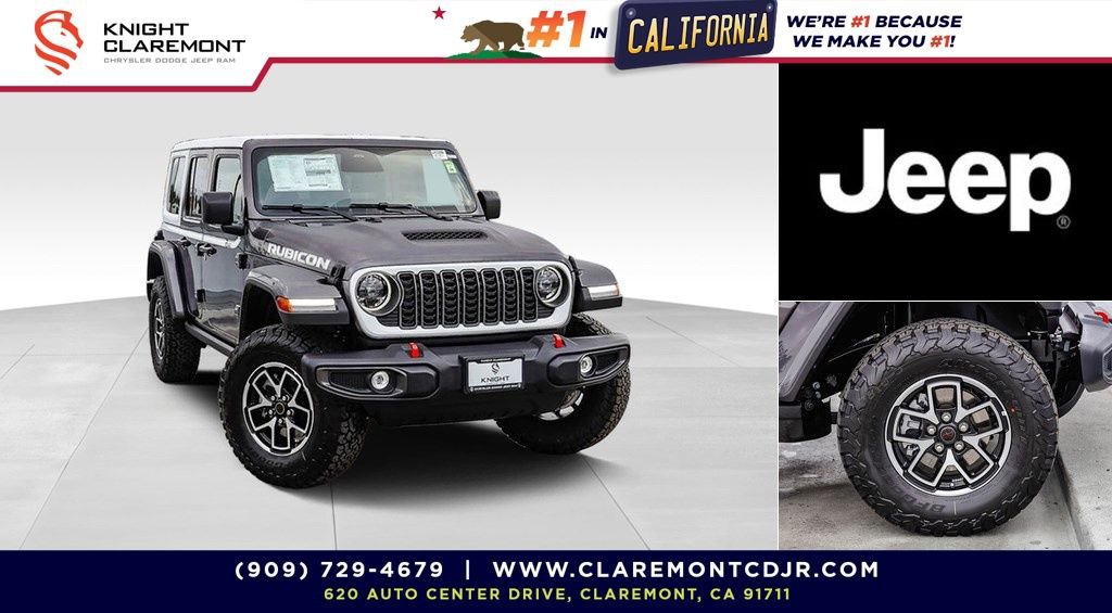 New 2026 Jeep Wrangler Unlimited Rubicon w/ Whitecap Package