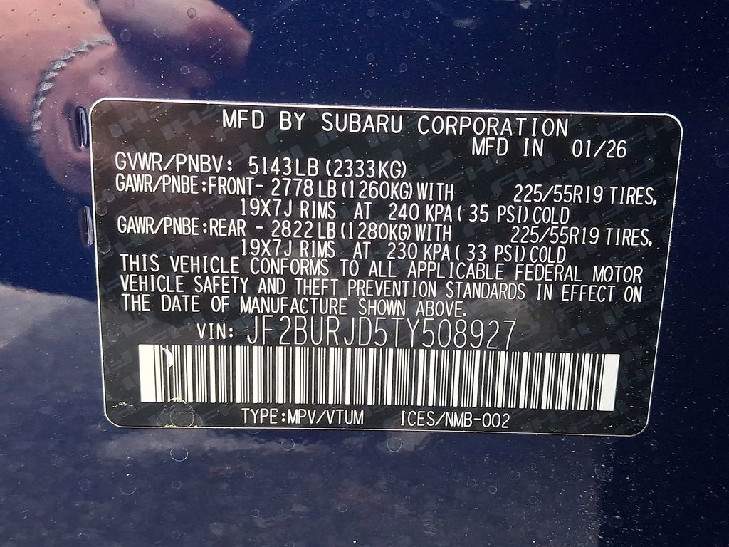 New 2026 Subaru Outback Touring XT AWD/4WD image 18