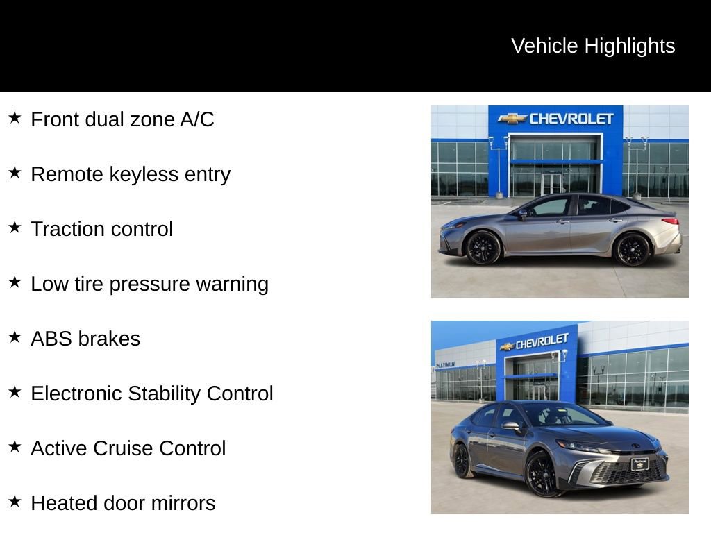 Used 2025 Toyota Camry SE w/ Convenience Package image 6