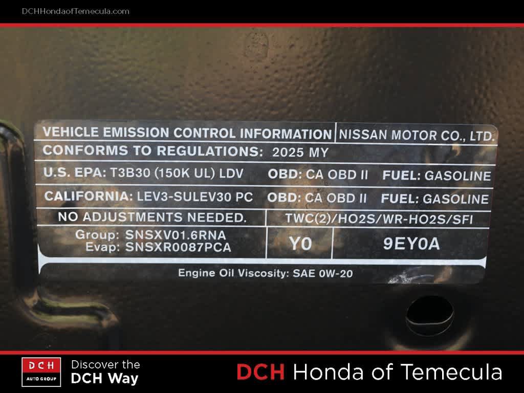 Used 2025 Nissan Versa SV FWD image 9