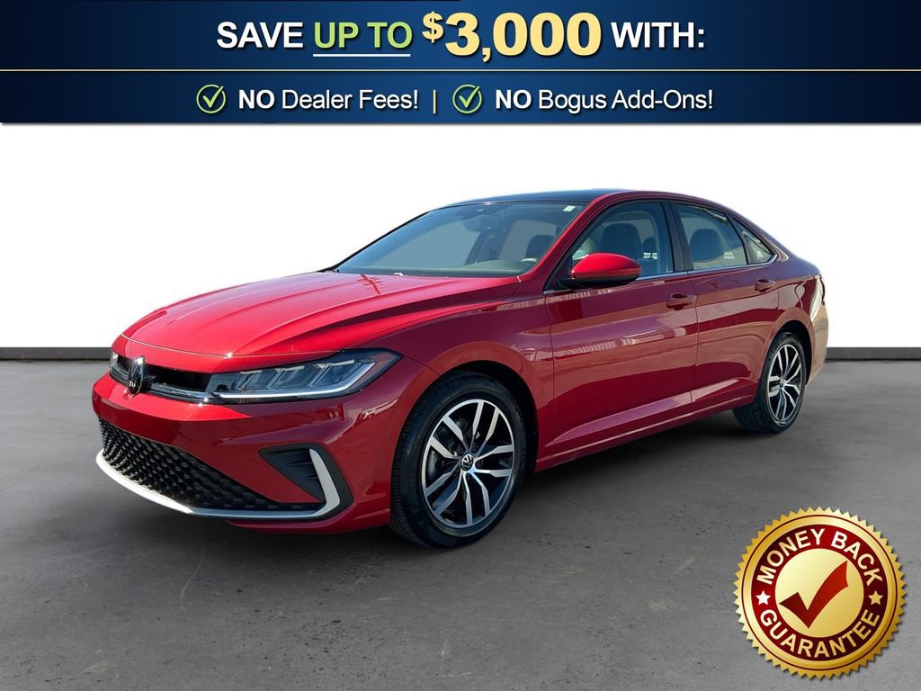 Used 2025 Volkswagen Jetta SE w/ Sunroof Package image 1