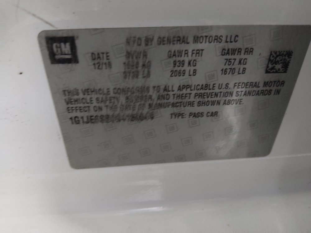 Used 2016 Chevrolet Sonic LTZ FWD image 33