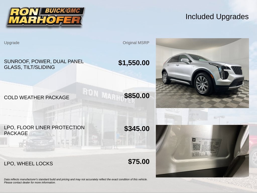 Used 2019 Cadillac XT4 Premium Luxury w/ Cold Weather Package AWD/4WD image 6