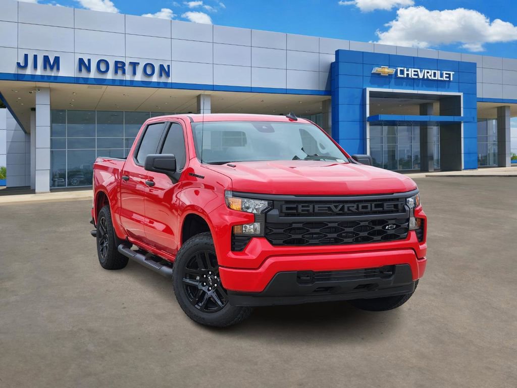 New 2026 Chevrolet Silverado 1500 Custom w/ Turbomax Blackout Package image 1