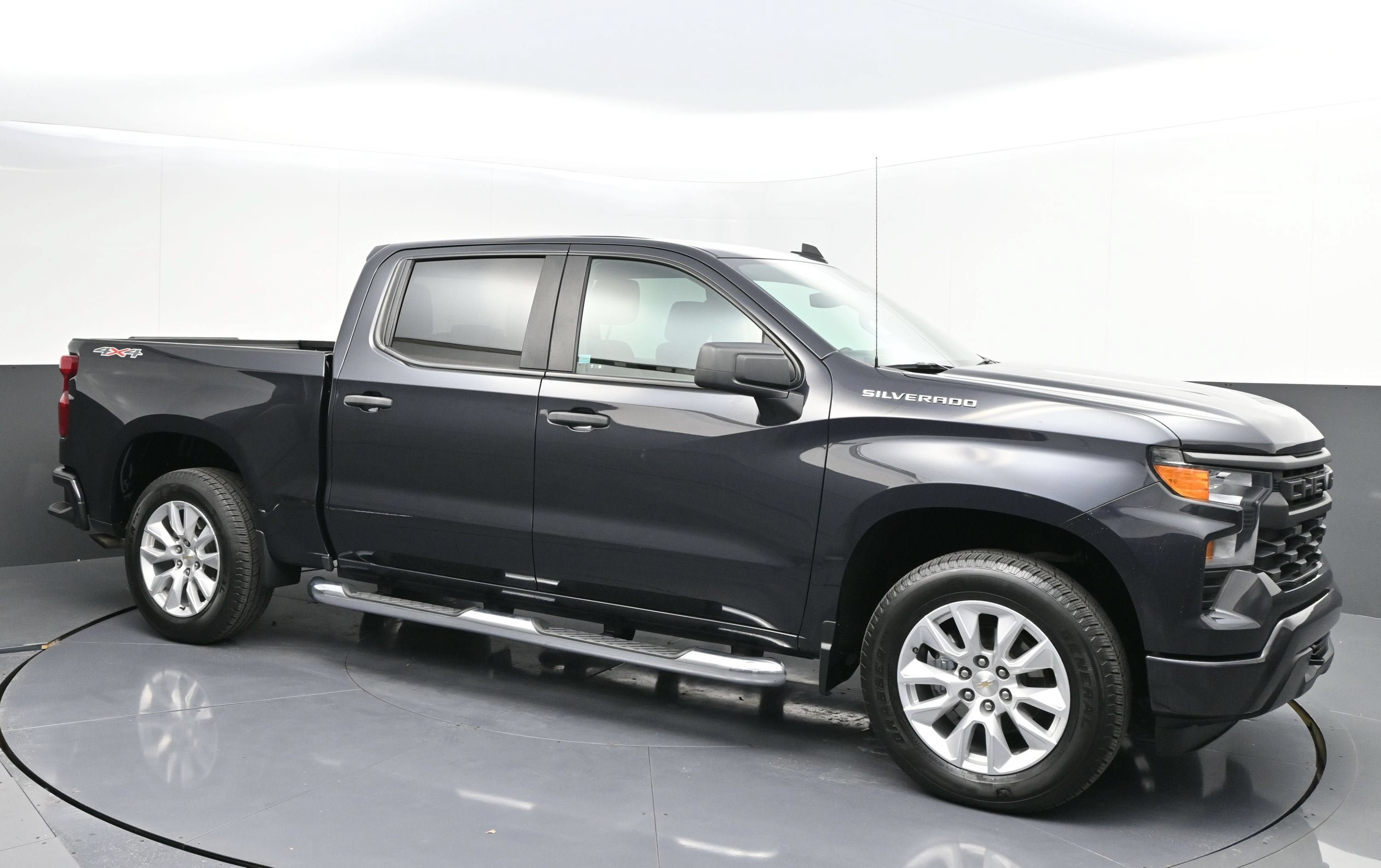 Certified 2023 Chevrolet Silverado 1500 Custom w/ LPO, Dark Essentials Package AWD/4WD image 2