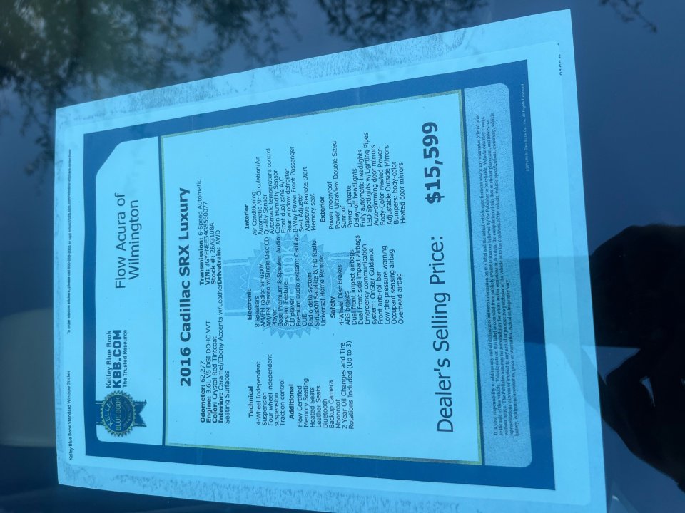 Used 2016 Cadillac SRX Luxury w/ Driver Awareness Package image 33