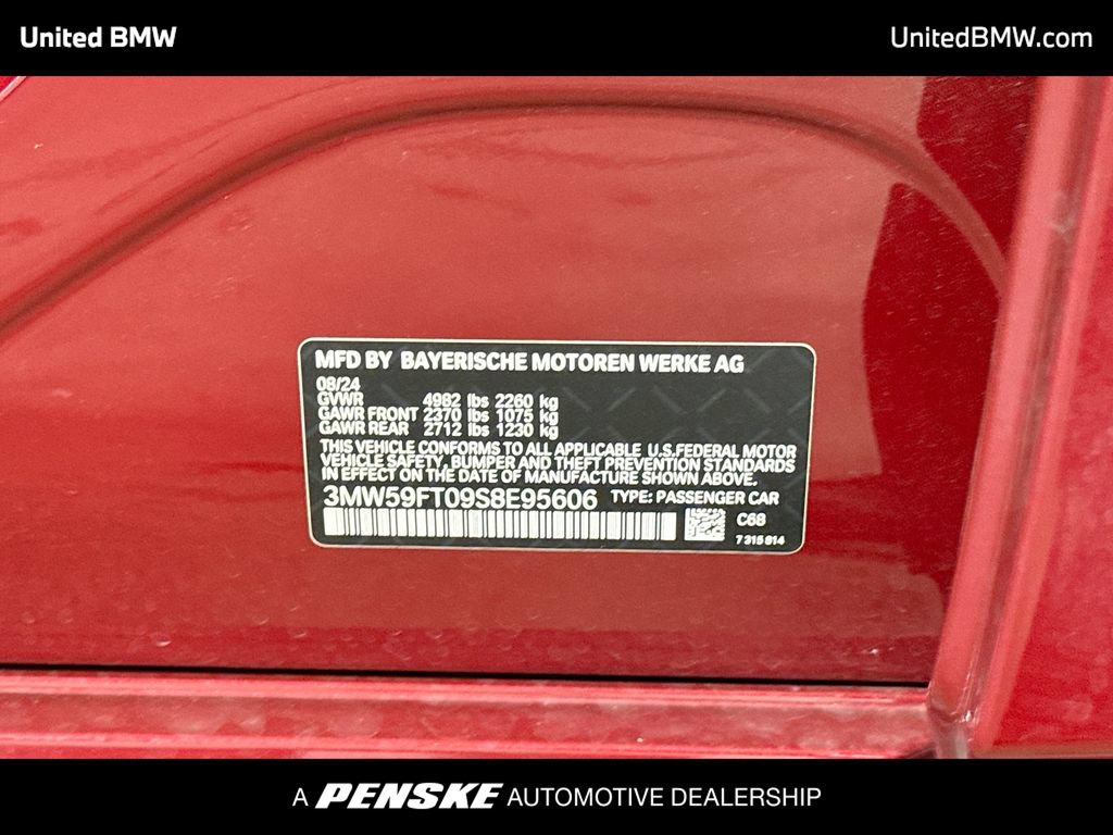Used 2025 BMW M340i w/ Parking Assistance Package RWD image 15