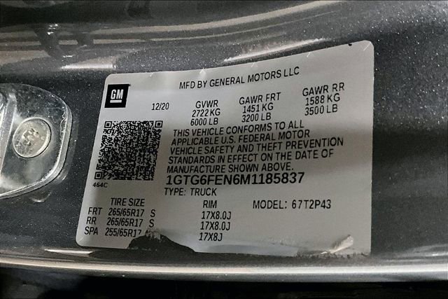 Used 2021 GMC Canyon AT4 w/ Driver Alert Package image 32