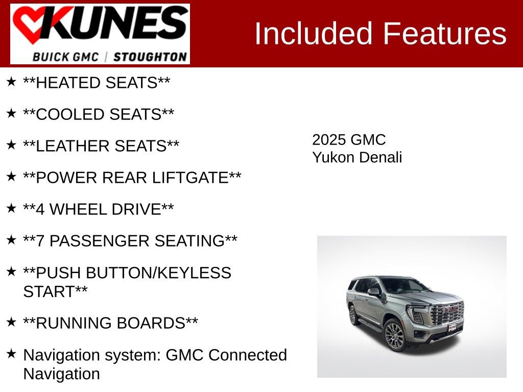 Used 2025 GMC Yukon Denali image 3
