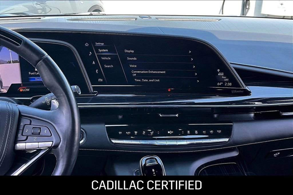 Certified 2023 Cadillac Escalade V w/ LPO, ONYX Package AWD/4WD image 8