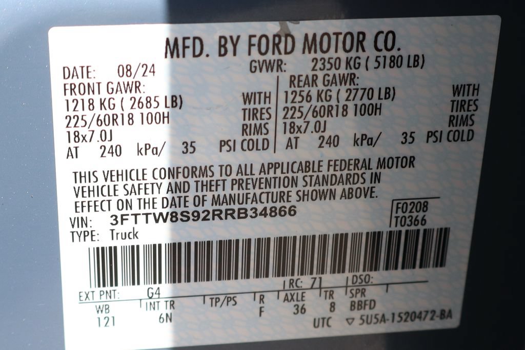 Used 2024 Ford Maverick Lariat AWD/4WD image 59