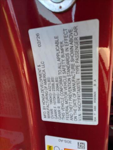 New 2026 Honda Accord SE image 18