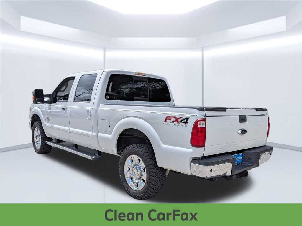 Used 2014 Ford F350 Lariat w/ Lariat Ultimate Package AWD/4WD image 3